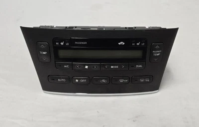 Conjunto de control climático de temperatura montado en el tablero delantero Lexus ES300 2002-2003 Foto 1 de 4