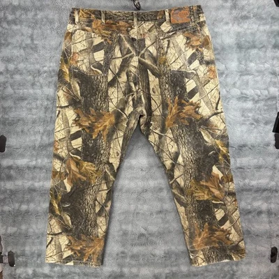 Wrangler Realtree Hardwoods Camo Pants Size 42x30 Blanket Lined Pro Gear - Image 1 of 4
