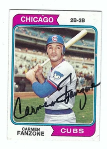 Autographed 1974 Topps Ken Rudolph Chicago Cubs card #584 w/COA - Picture 1 of 1