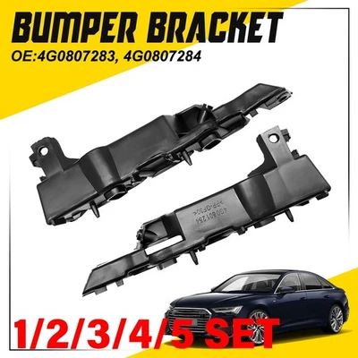 Soporte de retención de parachoques delantero para Audi S6 A6 A6 Quattro 12-18 1-5SET Foto 1 de 4