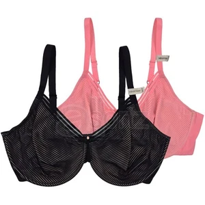 Ladies Underwired Full Cup Bra Big Womens Large Pretty Uk New Plus Size Next Day - Picture 1 of 14