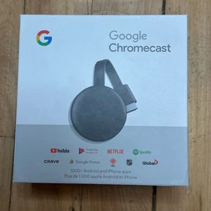 Google Chromecast HD Media Streamer HDMI Streaming Device GA00439 CA - Picture 1 of 8
