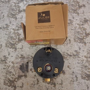 Pulse Two Way Diverter Valve 1/2" Pressure Balance 3005-RIVD-PB Shower Spas - Picture 1 of 15