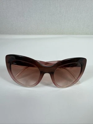 *AS-IS* DOLCE & GABBANA 4287 Bordeaux Pink Gradient CatEye Sunglass DG4287F - Image 1 of 4