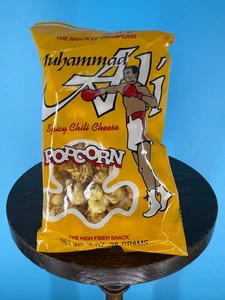 Muhammad Ali Official The Snack of Champions Popcorn July 21, 1992 Sealed - Picture 1 of 2