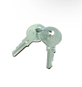 2 Bauer LEER #K155 keys for Truck caps and Tonneau covers - Foto 1 di 1
