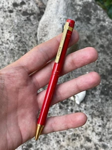 Bolígrafo rojo coleccionable Ferrari Formula Cartier Aurora 1980 raro de colección - Imagen 1 de 11