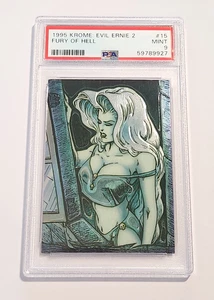 1995 KROME: EVIL ERNIE 2 FURY OF HELL #15 PSA 9 - Foto 1 di 2