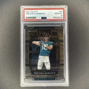 Trevor Lawrence 2021 Select #43 PSA 10 - Bild 1 von 2