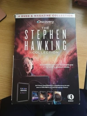 Stephen Hawking Collection Discovery Channel Box Set - 4 DVDs + Magazine - Image 1 of 4