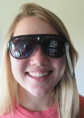 INDIANAPOLIS COLTS, TURBO AVIATOR, WRAP SUNGLASSES FROM SISKIYOU SPORTS Cover