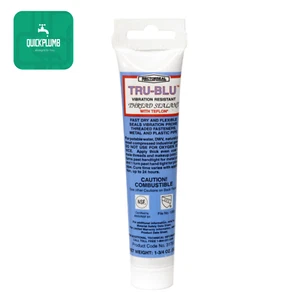 Tru-Blu Sigillante Filo Tubo 50g Idraulico PTFE Metallo PVC ABS Guarnizione Acqua Gas 40236 - Foto 1 di 3