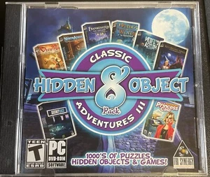 Classic Adventures III Hidden Object 8 Pack Video Game - Picture 1 of 2