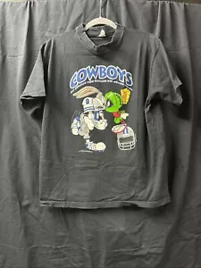 Vintage 1993 NFL COWBOY Herren TShirt Marvin the Martian Bugs Bunny selten S50 - Bild 1 von 6