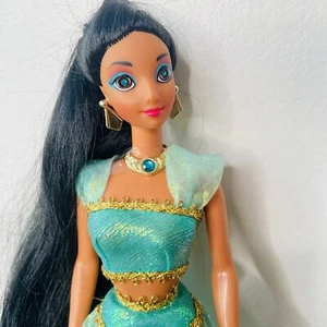Vintage Mattel Disney Princess Jasmine Doll Special Sparkles Collection 1994 - Picture 1 of 6