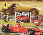 100Th Anniversary Of The Ferrari Car Schumacher 1998 Mnh Stamp Sheetlet