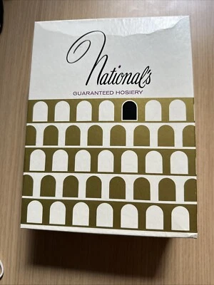 6 Pares de Medias Vintage Garantizadas Nacional - 613 Madera Beige Talla C - En Caja Foto 1 de 4