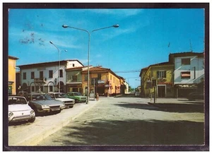 Cartolina Chiesina Uzzanese Piazza Ricasoli Pistoia Auto IC369 - Foto 1 di 1