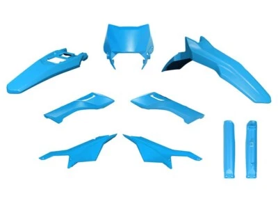 Kit de carrocería de plástico (azul claro) Zap TechniX Rtech de fábrica Foto 1 de 3