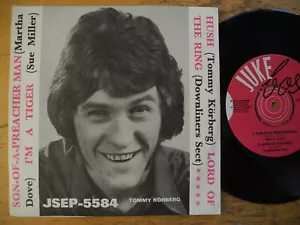 DOWNLINERS SECT Lord Of The Ring / TOMMY KÖRBERG Hush +2 EP 45 7" 1969 Sweden - Picture 1 of 4