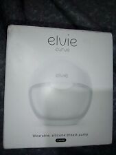 Elvie Curve Wearable Silicone Breast Pump - White 