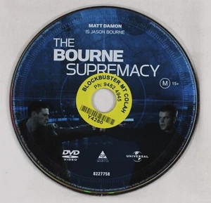 The Bourne Supremacy (DVD, 2004) Disc Only - Bild 1 von 1
