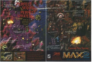 M.A.X. 2: Mechanized Assault & Exploration Print Ad/Poster Art PC Big Box - Picture 1 of 4
