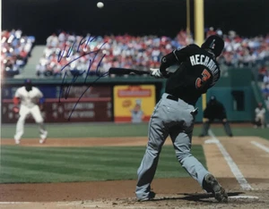 ADEINY HECHAVARRIA Autographed Signed 11x14 Photo Picture Miami Marlins Baseball - Picture 1 of 2