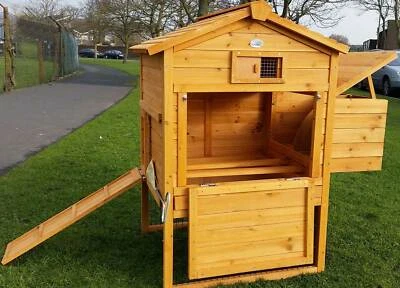 COCOON LARGE CHICKEN HEN HOUSE COOP POULTRY ARK RUN BRAND NEW GRANARY DESIGN