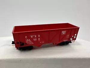 Chicago, Burlington & Quincy, 33' Twin Bay Hopper,Composite Sides - Picture 1 of 2