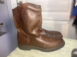 Goodyear Botas de Cuero Marrón Goma con Suelas Resistentes al Aceite Talla 8.5D - Imagen 1 de 9