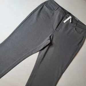 Talbots Womens Size 22W NWT Soho Straight Leg Pant High Waist Gray 5-Pocket - Picture 1 of 9