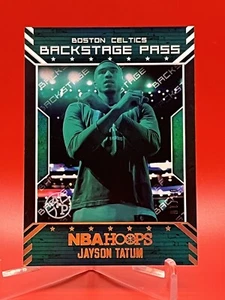 Jayson Tatum 2018-19 Panini NBA Hoops Back Stage Pass Artist Proof Gold 01/10! - Bild 1 von 3