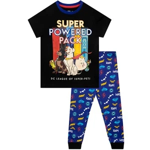 DC Superpets Pyjamas Kids Boys Sleepwear Nightwear PJs Superheroes - Picture 1 of 5
