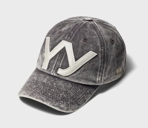 OPEN YY Brown Cotton Ball Cap | Unisex Adjustable Baseball Hat - Picture 1 of 7