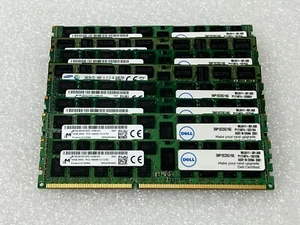 128Gb MIX BRAND 8x 16GB MT36JSF2G72PZ-1G9E1KF 2RX4 PC3-14900R & M393B2G70DB0-CMA - Picture 1 of 6