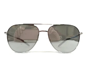 Michael Kors Sunglasses MK1093 Dalton 12356G Silver Frames w/ Silver Mirror Lens - Picture 1 of 13