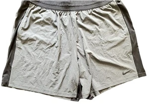 Nike Dri-FIT Running Shorts Gray BV2770-011 Men's Size 4 Xl - Picture 1 of 7