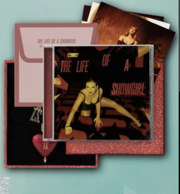 The Life of a Showgirl Taylor Swift It's Frightening Deluxe CD Sealed Box - Image 1 of 2