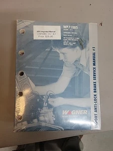Wagner Domestic Anti-Lock Brake Service Manuals Vol 1 and 2 (1986-1994 WP51001) - Picture 1 of 3
