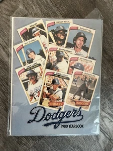 1980 Los Angeles Dodgers Souvenir Yearbook - Tom Lasorda Ron Cey Steve Garvey - Picture 1 of 1