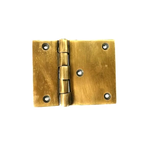 strong cast hinge vintage age style solid Brass DOOR BOX restoration heavy 3" - Picture 1 of 8