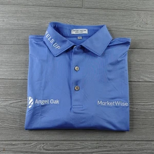 Peter Millar Summer Comfort PGA Tour Issue Poloshirt Kevin Kisner Herren Medium - Bild 1 von 11