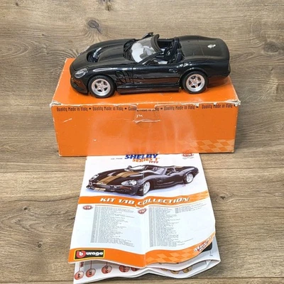 Burago 1999 SHELBY SERIE 1 Kit Modelo Metal Escala 1/18 Construido Foto 1 de 4
