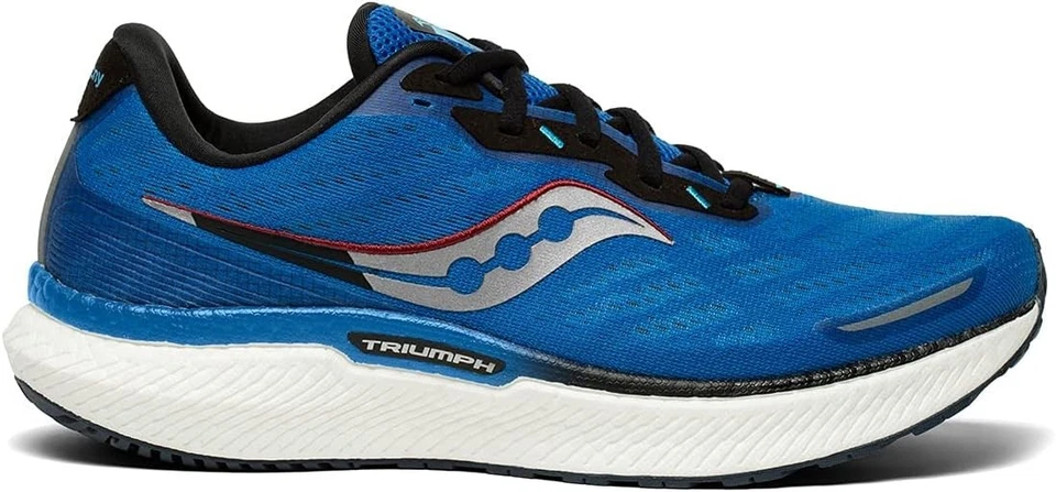 Saucony® Men's 8 M Triumph 19 Running Shoes in Royal/Space - Image 1 of 4