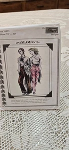 Einnaht Hose Schnittmuster: Hüftegröße 35-50, ungeschnitten FF Damen Vintage Muster - Bild 1 von 2