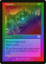 Implode FOIL Planeshift NM Red Uncommon MAGIC THE GATHERING MTG CARD ABUGames