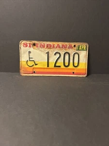 1981 Indiana License Plate Lake County - Picture 1 of 1