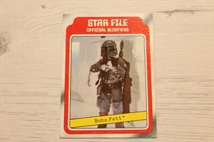 STAR WARS TRADING CARD " BOBA FETT #11" EMPIRE STRIKES BACK TOPPS CARD 1980 - Picture 1 of 2