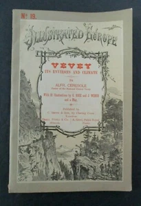 Alfred Ceresole VEVEY, Switzerland, Its Environs & Climate, Illustrated Ca 1890 - Foto 1 di 8